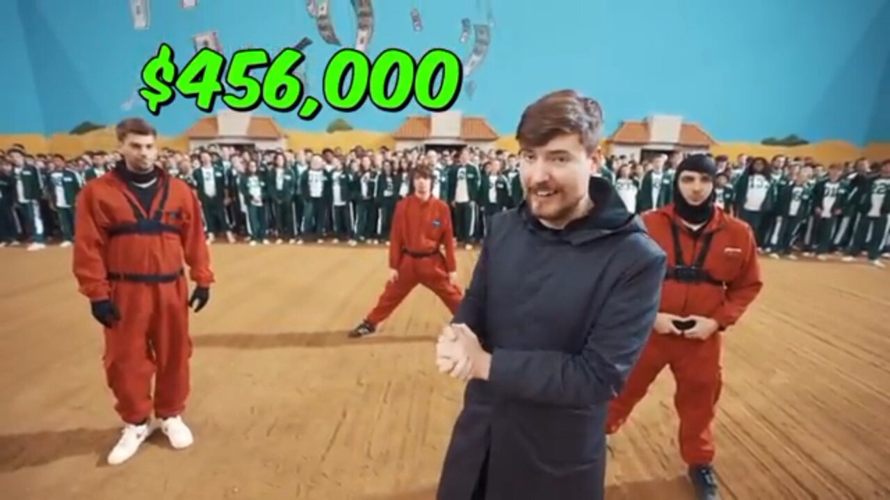 Squid Game in Real life |Mr.Beast