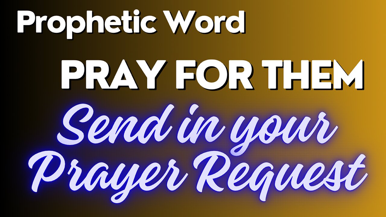 Taking Prayer Request!!