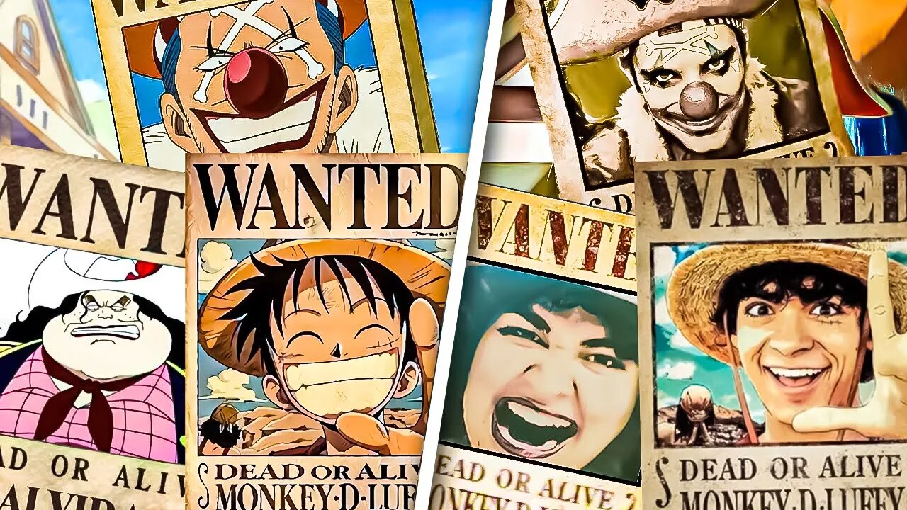 One Piece Live Action Bounties! ALL Most wanted Posters.