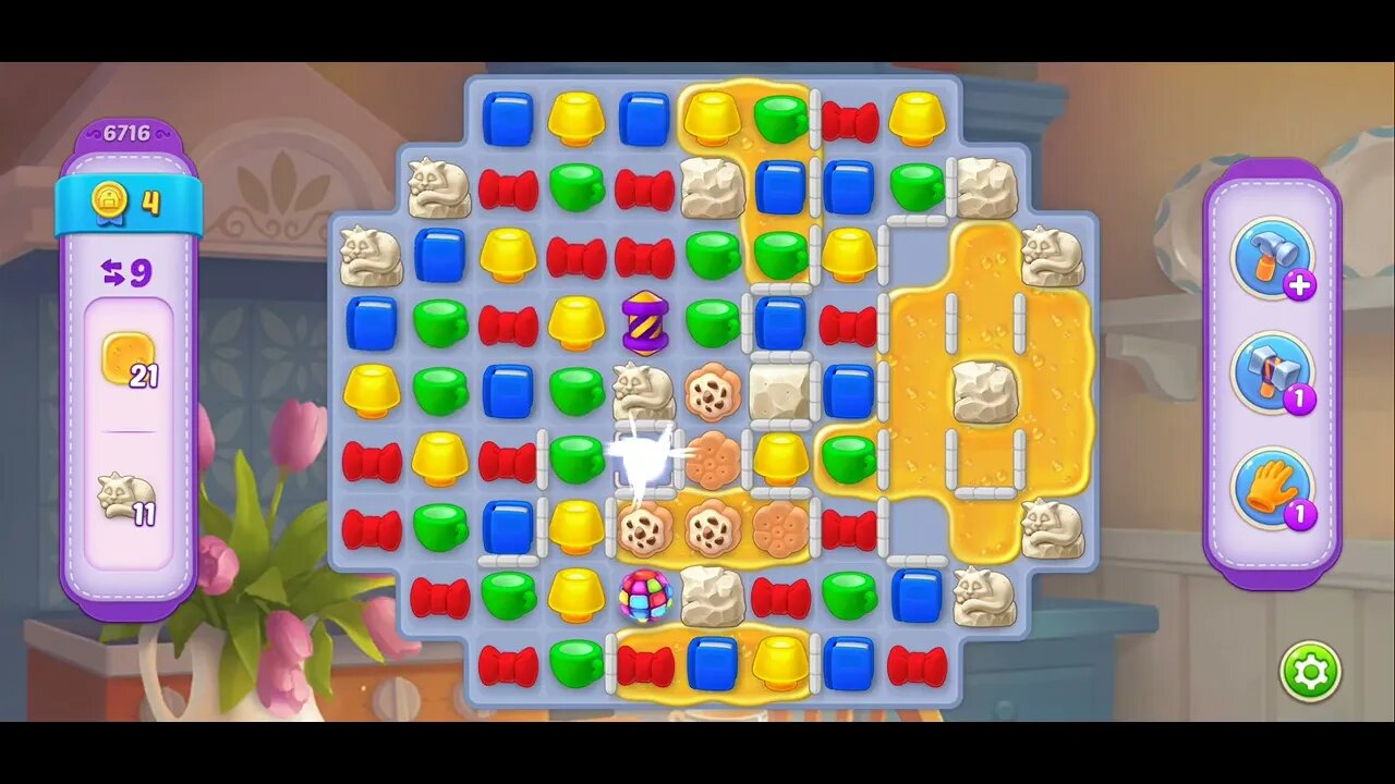 Playrix Homescapes Gameplay Walkthrough Level 6716