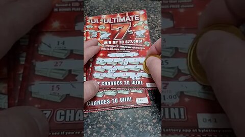 Ultimate 7 Lottery Ticket Winner #shorts #lottery