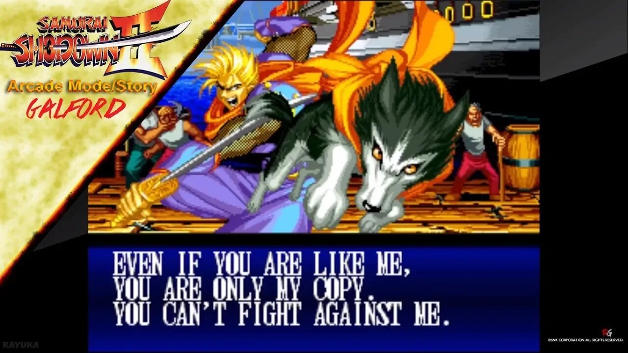 Samurai Shodown 2 - Arcade Mode/Story - Galford