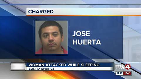 Woman Attacked While Sleeping