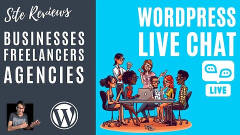 Monday 26th June - Live Chat - Ask Me Anything, Q&A, Site Reviews with Web Squadron #Wordpress