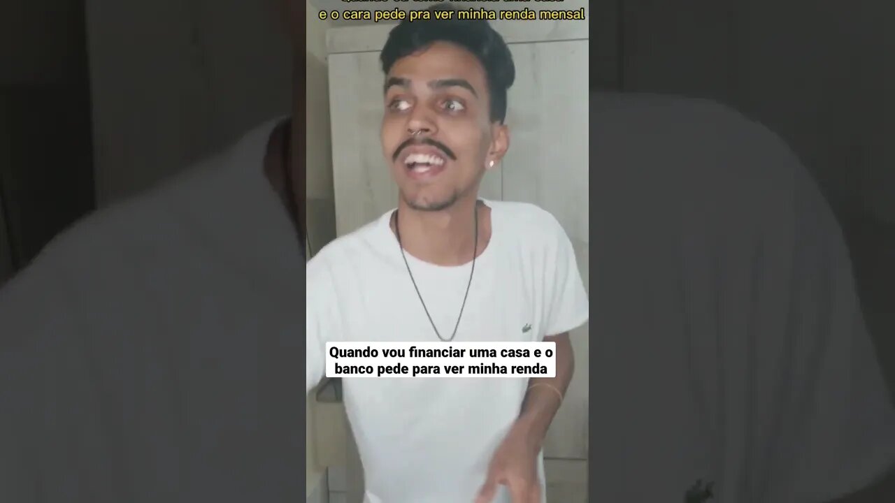 Sua renda também é uma piada?