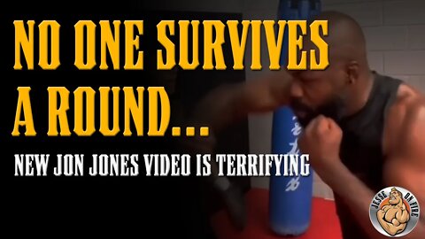 Jon Jones TERRIFYING New Video at Heavyweight - "NO ONE WILL SURVIVE A ROUND..."