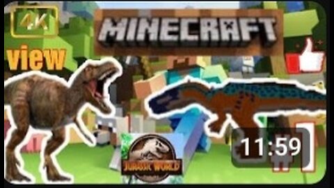 Jurassic park In Minecraft 😱