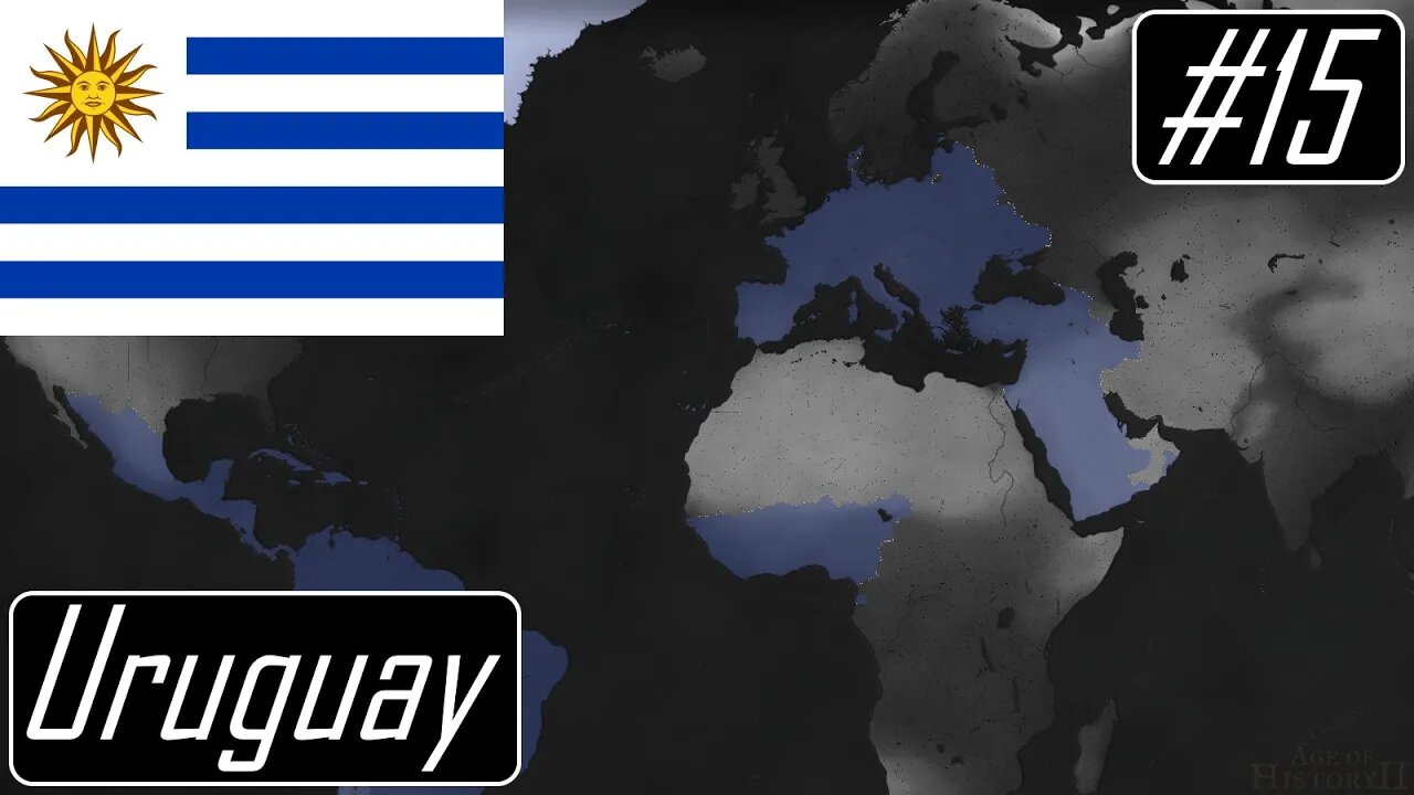 Continuing My Conquest of Africa - Uruguay Modern World - Age of History II #15