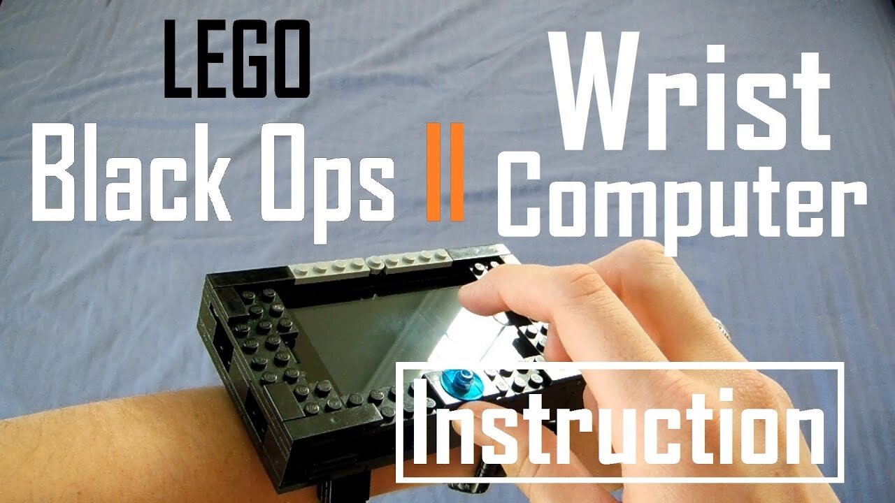 LEGO Wrist Computer Instructions