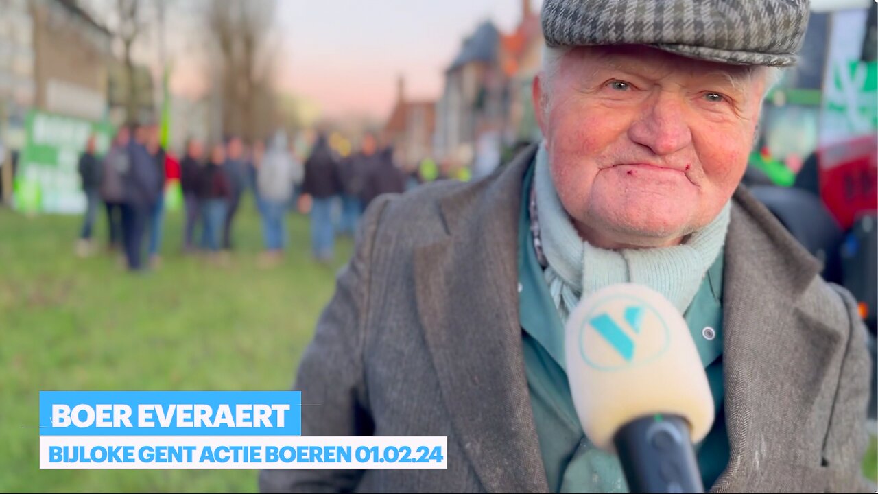 🧑‍🌾 Vlaamse boer Everaert (80) 01.02.24 Gent Bijloke