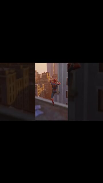 Spidey Saves The City In Record Time #spiderman #gaming #shorts