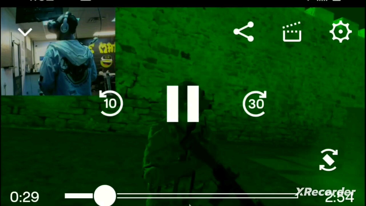 playing vr with some dude online who is in alaska working for the military fuking with haarp...