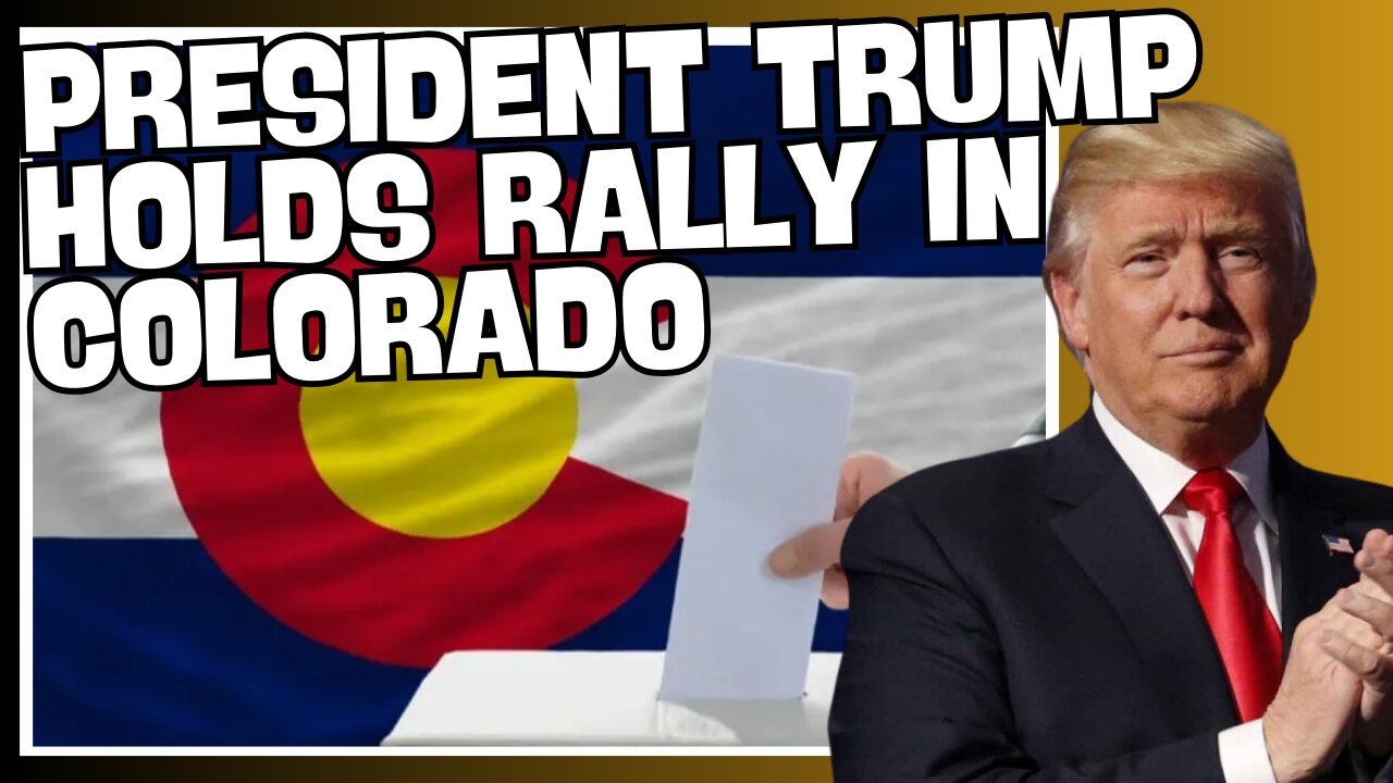 President Trump Holds Rally in Aurora, Colorado, Oct. 11, 2024, 3:00 pm ET