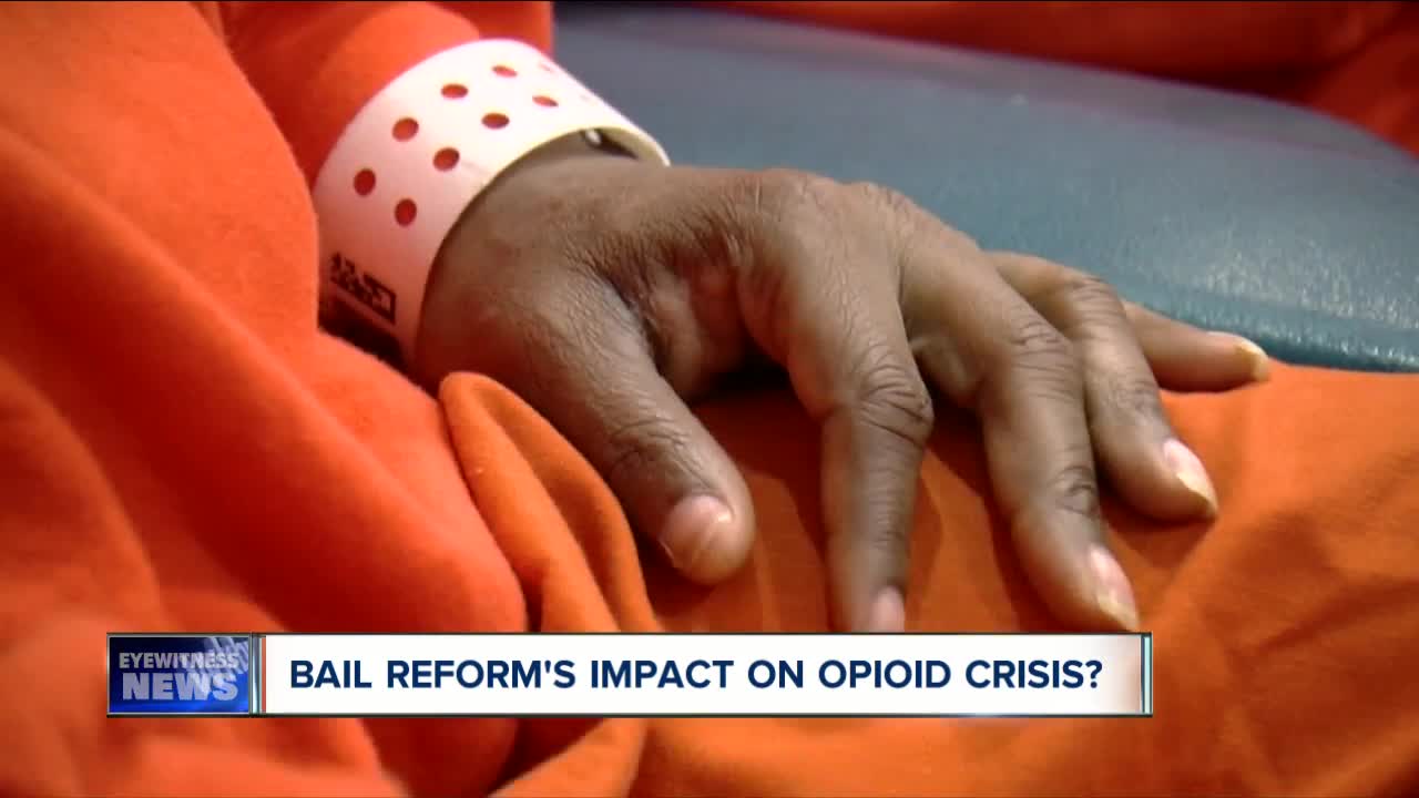 Bail reform's impact on opioid crisis?