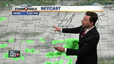 MIchael Fish's NBC26 Storm Shield weather forecast