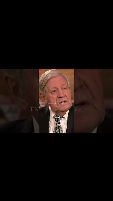 Helmut Schmidt über Zuwanderung