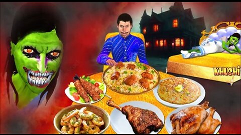 Kamla House Dinner Dum Chicken Fry Piece Biryani Escape Street Food Hindi Kahaniya New Moral Stories