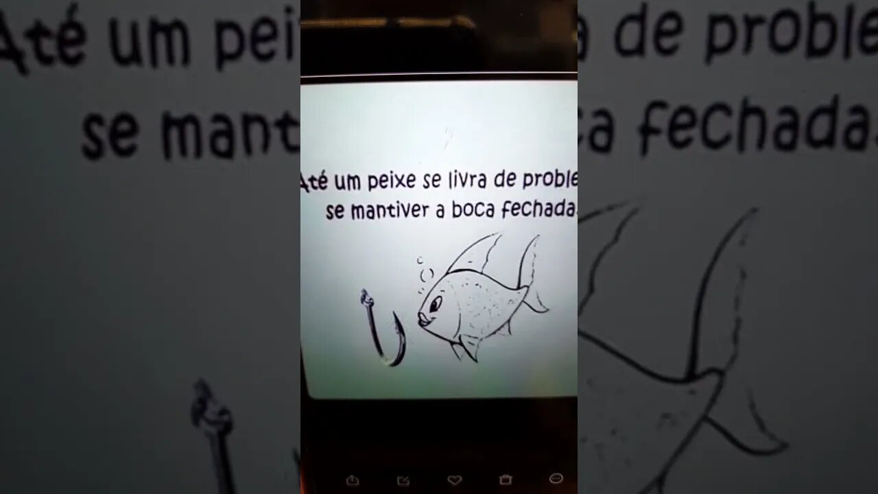 Feche a sua boca