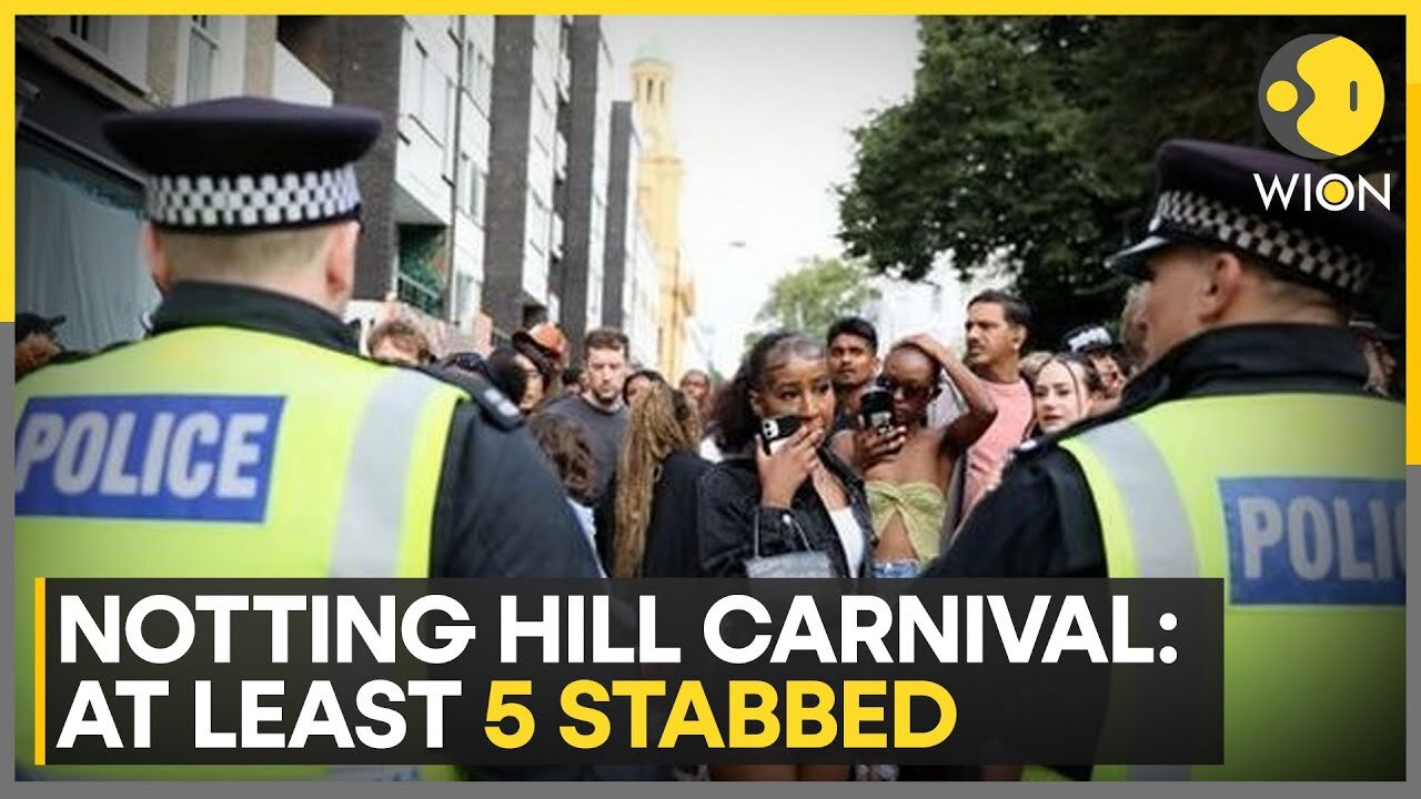 Notting Hill Carnival marred by violence, 5 stabbed in 2 days | Latest News | WION