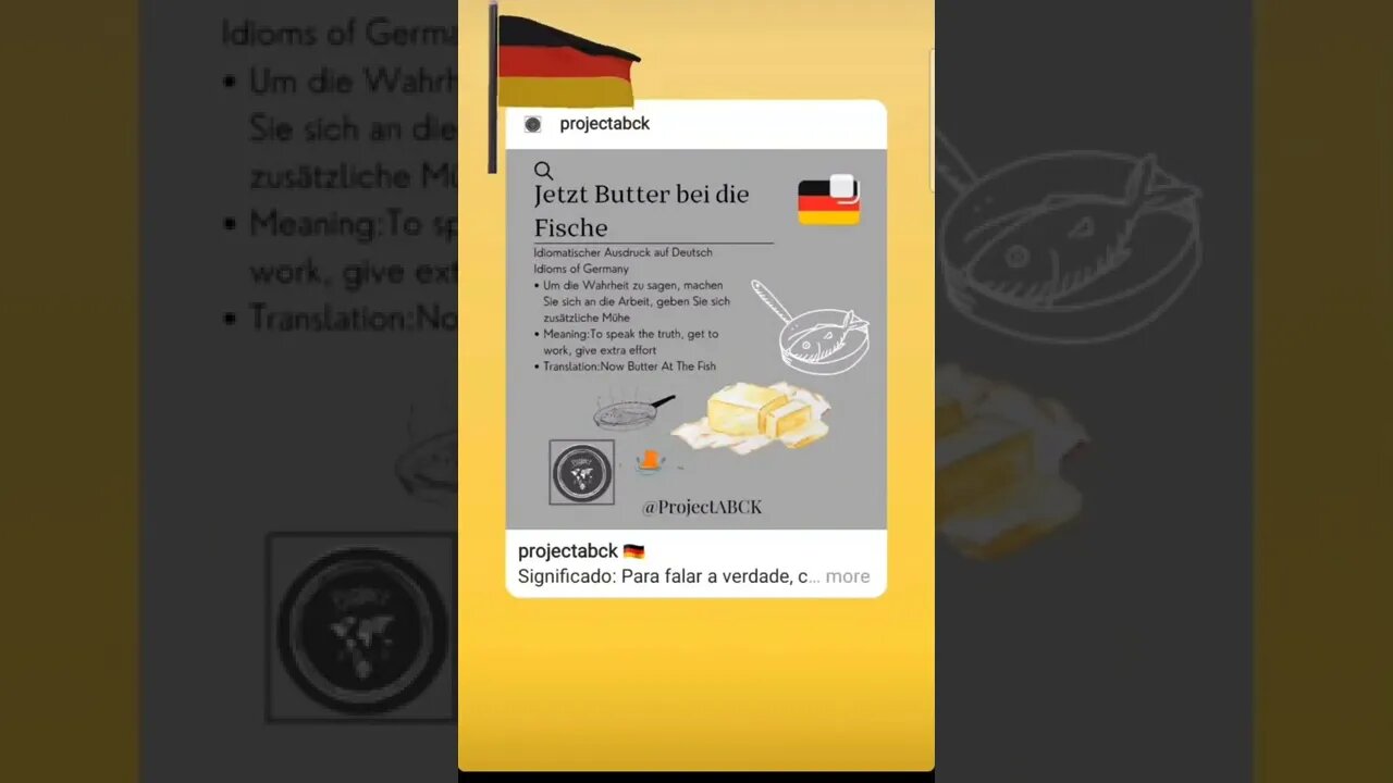 🇩🇪Jetzt Butter bei die Fische