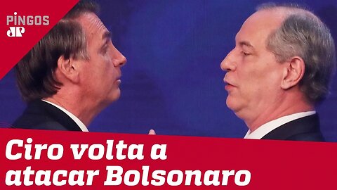 Ciro Gomes volta a atacar Bolsonaro no twitter