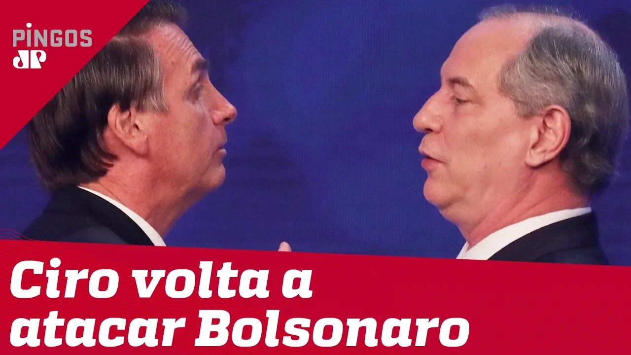 Ciro Gomes volta a atacar Bolsonaro no twitter