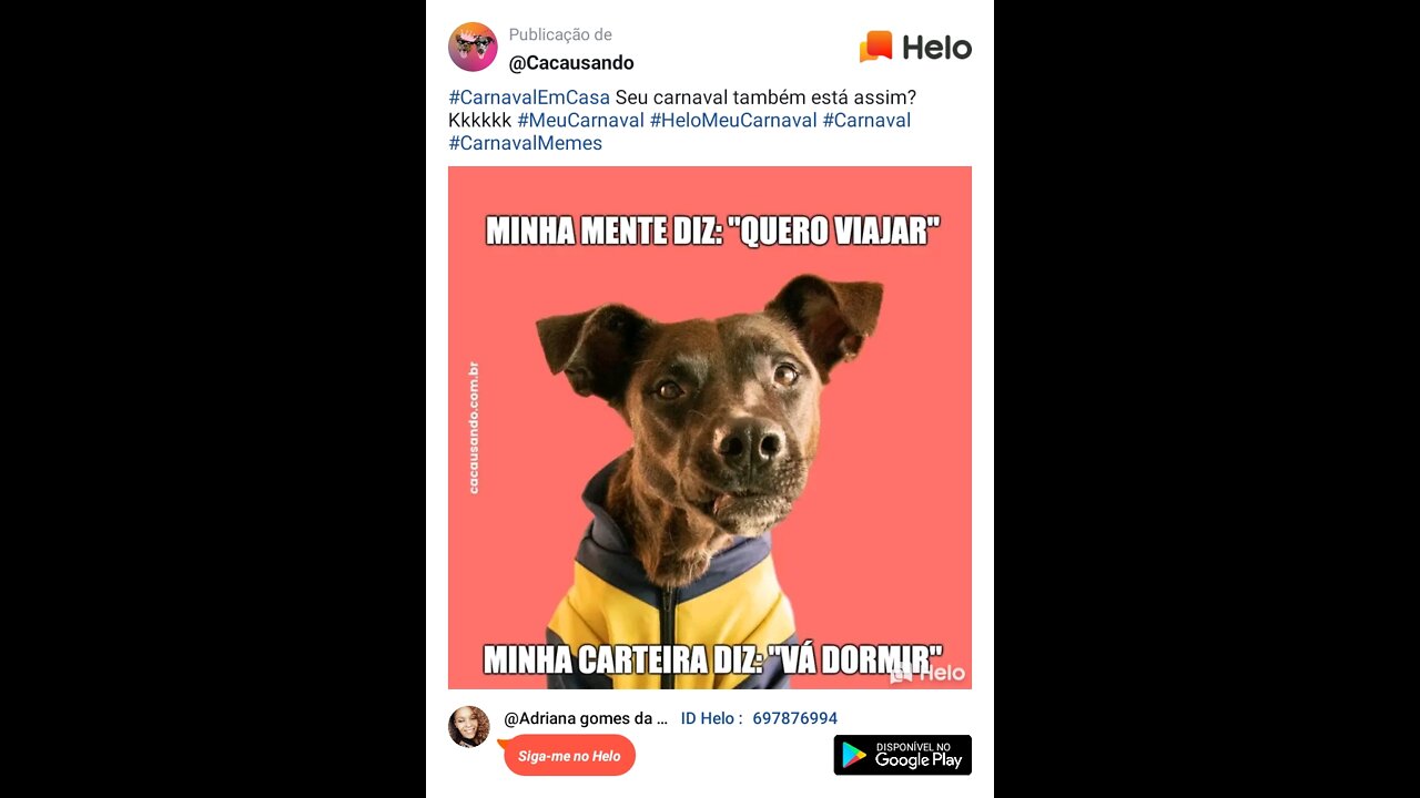 O cão resmungão