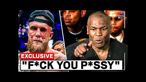 Mike Tyson vs Jake Paul - share for Mike tyson- like for Jake Paul