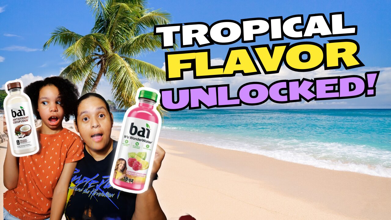 Unlocking the Tropical Flavors: Trying Bai's Molokai Coconut & Raspberry Lemon Taste Review