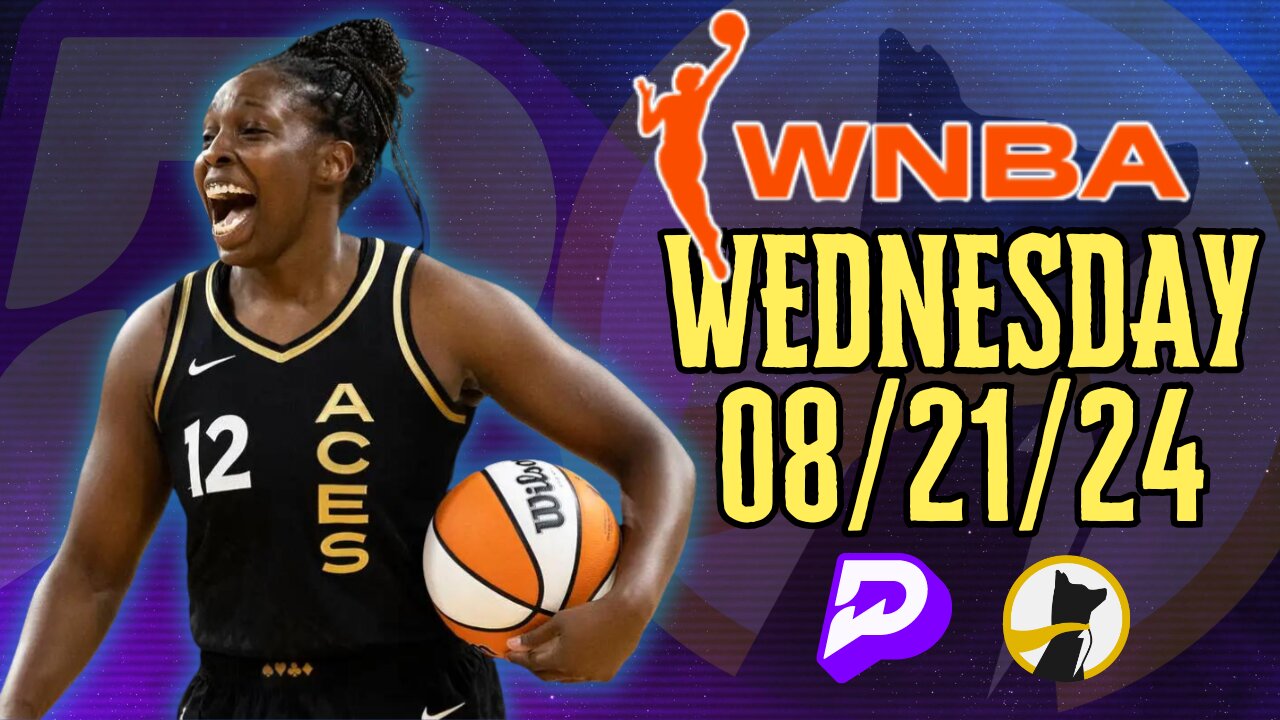 🏀 ✅ #PRIZEPICKS | #UNDERDOGFANTASY BEST PICKS FOR #WNBA WEDNESDAY | 08/21/24 | #BASKETBALL | TODAY