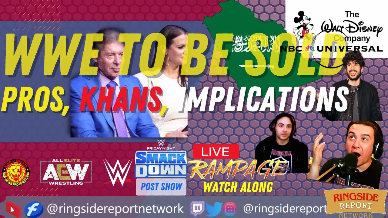 Who's Buying WWE? | This Week in Pro Wrestling | AEW Rampage Watch Along 🔴