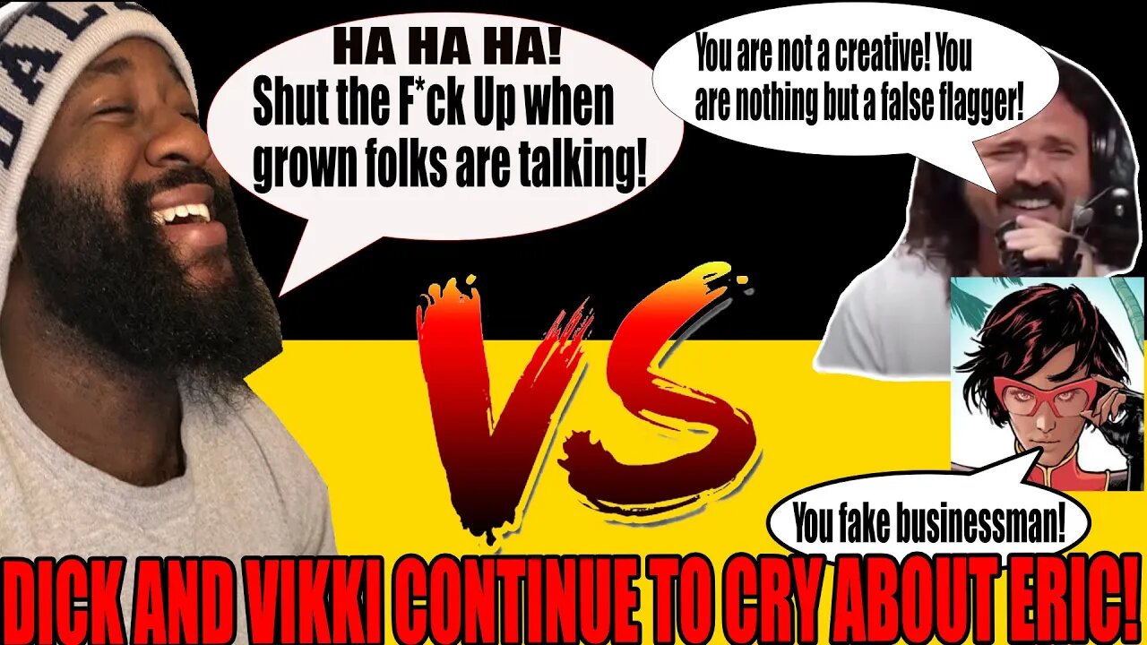Eric July is NOT a CREATIVE?!? | Dick Masterson and Vikki BELIEVE So!