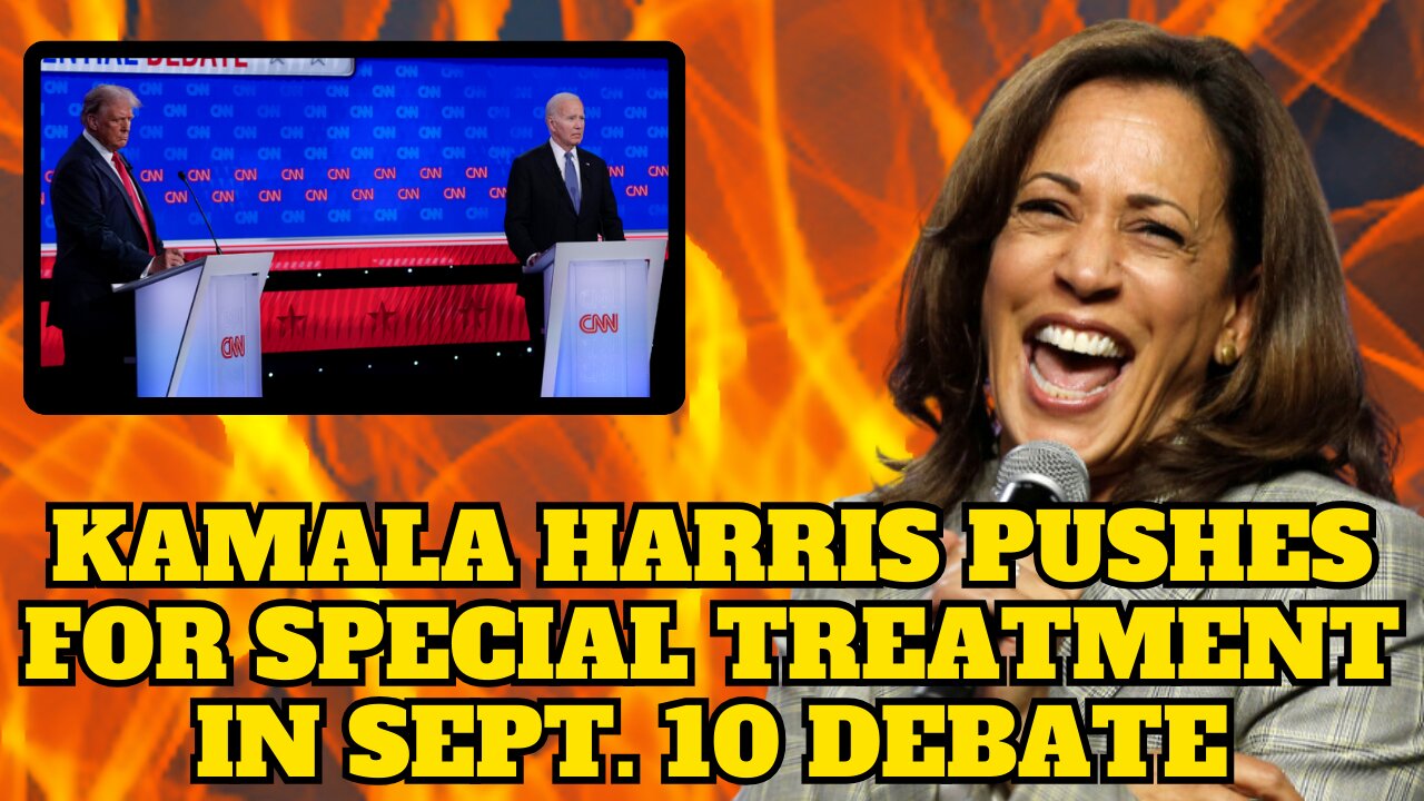 Is Kamala Afraid to Debate: She Now Demands Seated Format & Cheat-Sheet