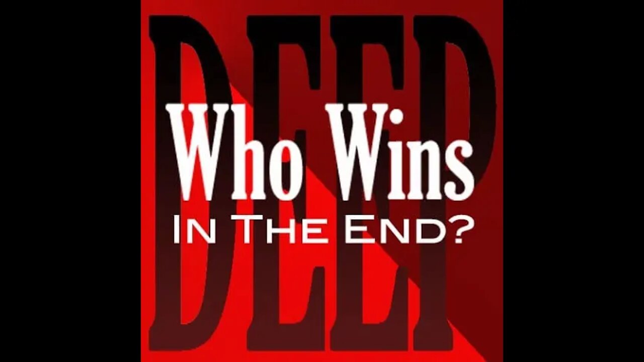 Who Wins In The End God or Satan Part 1
