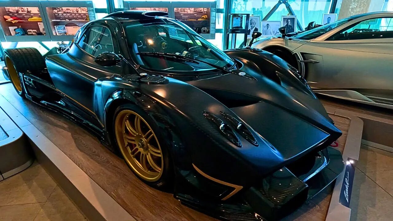 When Beauty Meets Performance: Pagani Museum Tour - Zonda Cinque - Zonda R - Zonda HP Barchetta