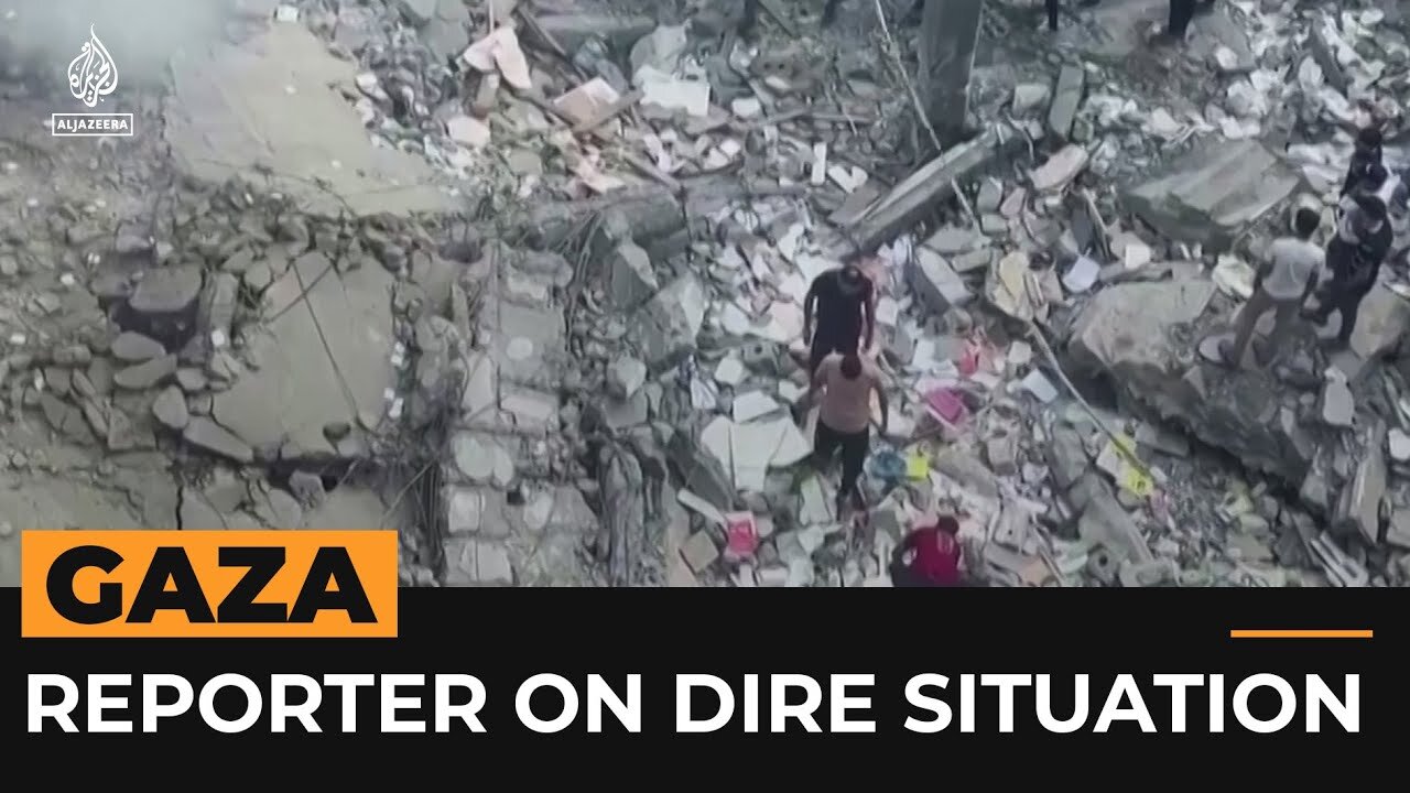 Reporter in Gaza describes crisis under Israeli onslaught