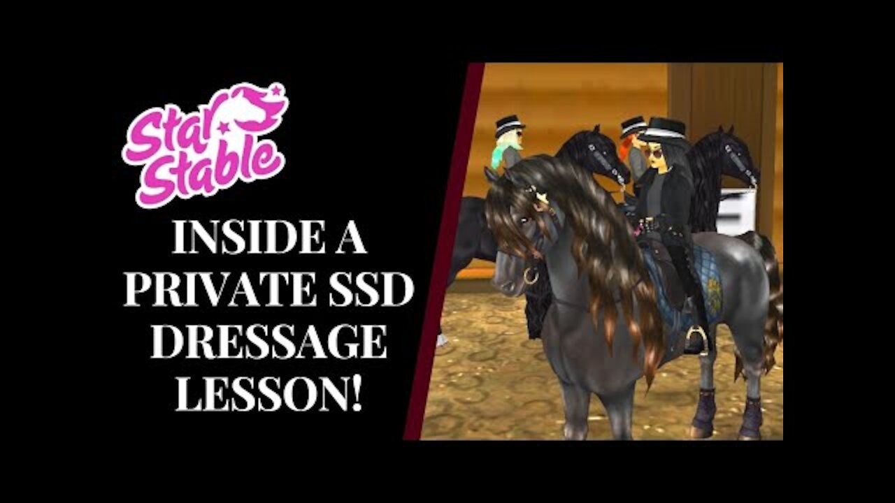 Inside a Private SSD Metal Queens Dressage Lesson! Star Stable Quinn Ponylord