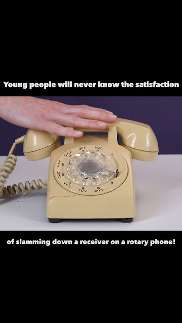 Slamming a rotary phone [GMG Originals]