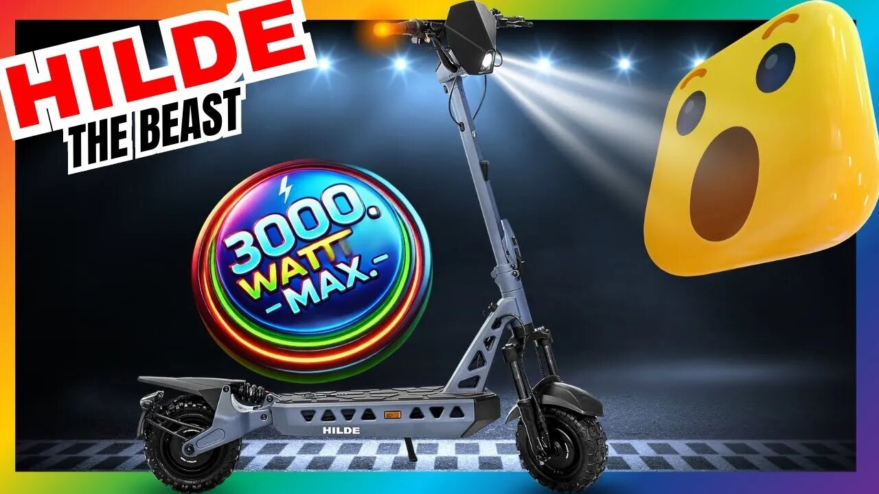 HILDE the BEAST mit 3.000W 🤯 der stärkste zugelassene eScooter von allen! 🛴💨 #Escooter #Hilde