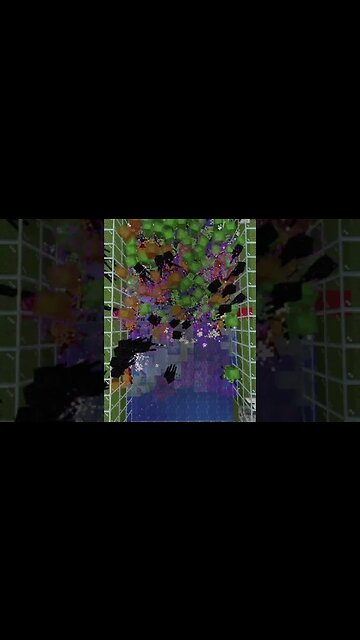 Minecraft 100 Slime Beatles VS 100 Endermen