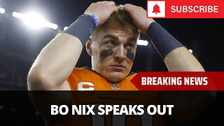 Bo Nix After Broncos Loss