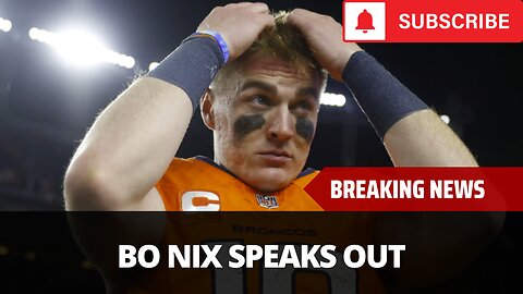 Bo Nix After Broncos Loss