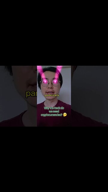 Why the heck do we need #cryptocurrency ? 🤔 #bitcoin #crypto