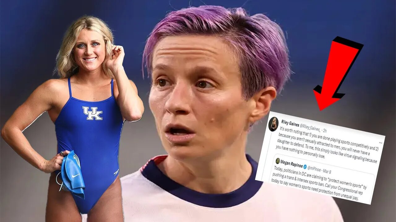 Riley Gaines BRUTALLY SLAMS Megan Rapinoe for pushing Transgenders in sports! It got VERY personal!