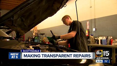 New technology aims to build trust at auto shops