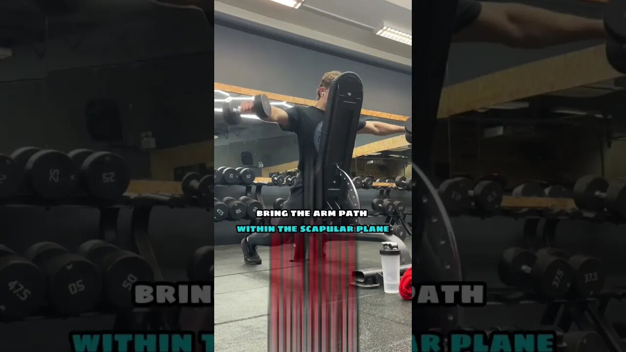 Shoulder Raise Trick! Get Bigger Delts #gym