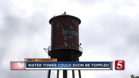 The Factory Water Tower May Come Down