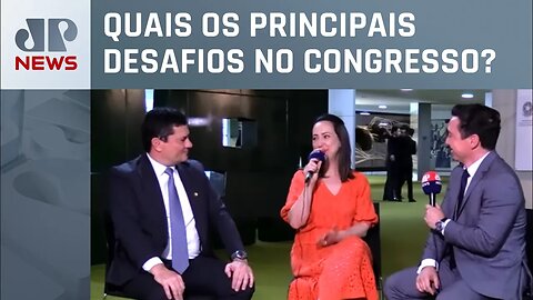 Exclusivo: Pela 1ª vez, Sergio e Rosangela Moro falam de desafios no Congresso