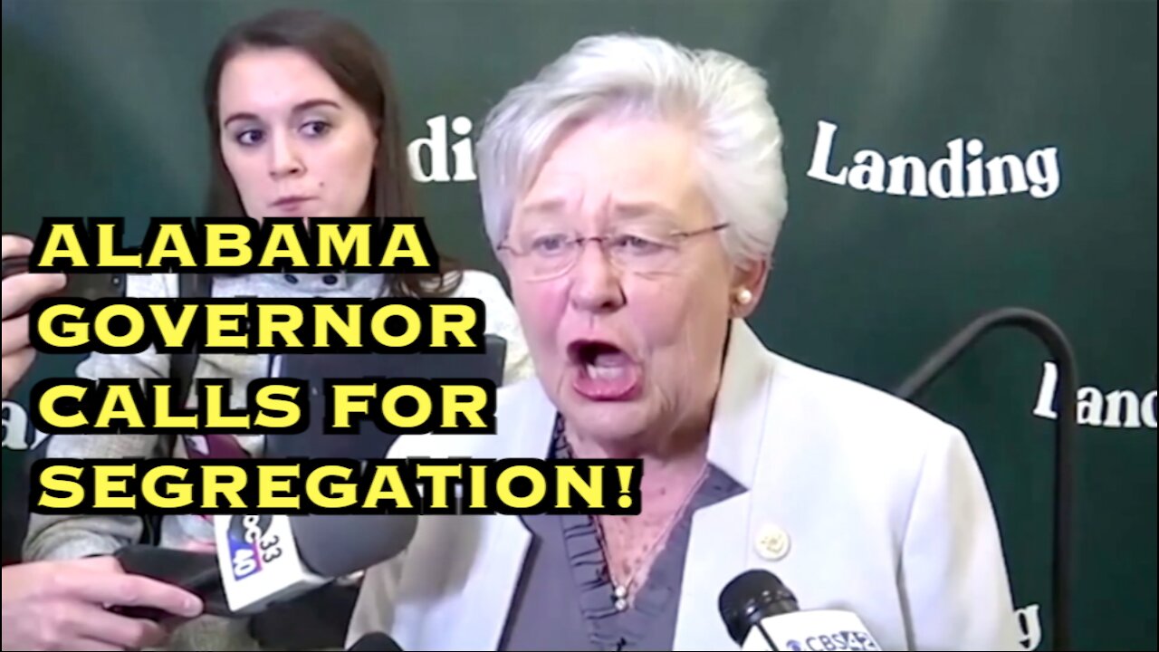 ALABAMA GOVERNOR CALLS FOR SEGREGATION!