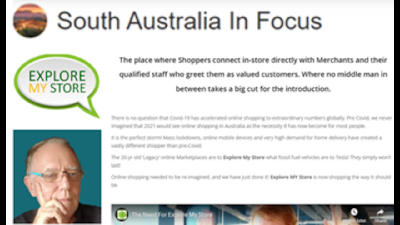 SAIF 15 - An introduction to Explore My Store Australia with Co-Founder Darryl Reeves